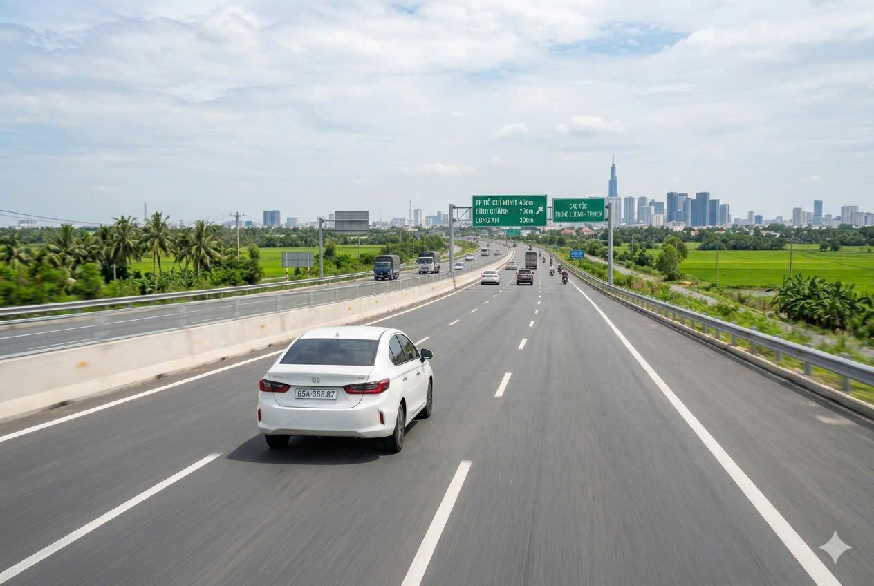 Cao tốc Cần Thơ đi Sài Gòn tuyến đường nhanh nhất hiện nay