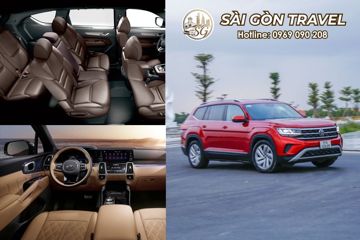 Thuê xe 7 chỗ Sài Gòn giá tốt cho gia đình