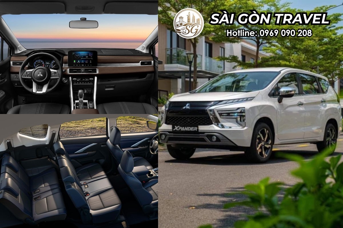 Xe 7 chỗ Mũi Né đi Sài Gòn phù hợp gia đình và nhóm nhỏ, di chuyển thoải mái